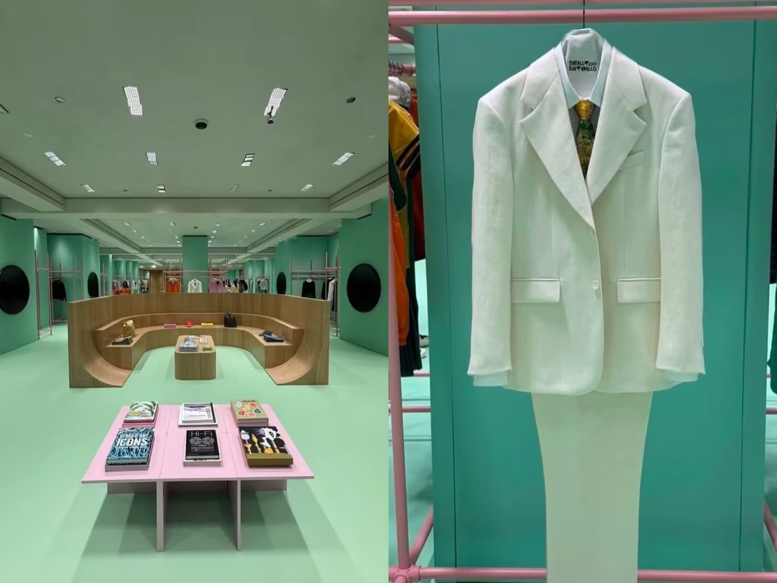 La nueva línea de ropa Benito Antonio, fruto de la colaboración entre Bad Bunny y Zara, debutó en San Juan, Puerto Rico (X/AccesBadBunny)