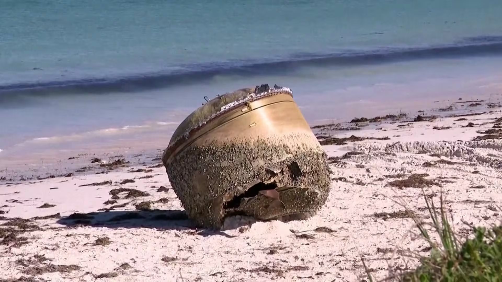 Misterioso objeto en la costa australiana que podría ser basura espacial (Reuters)