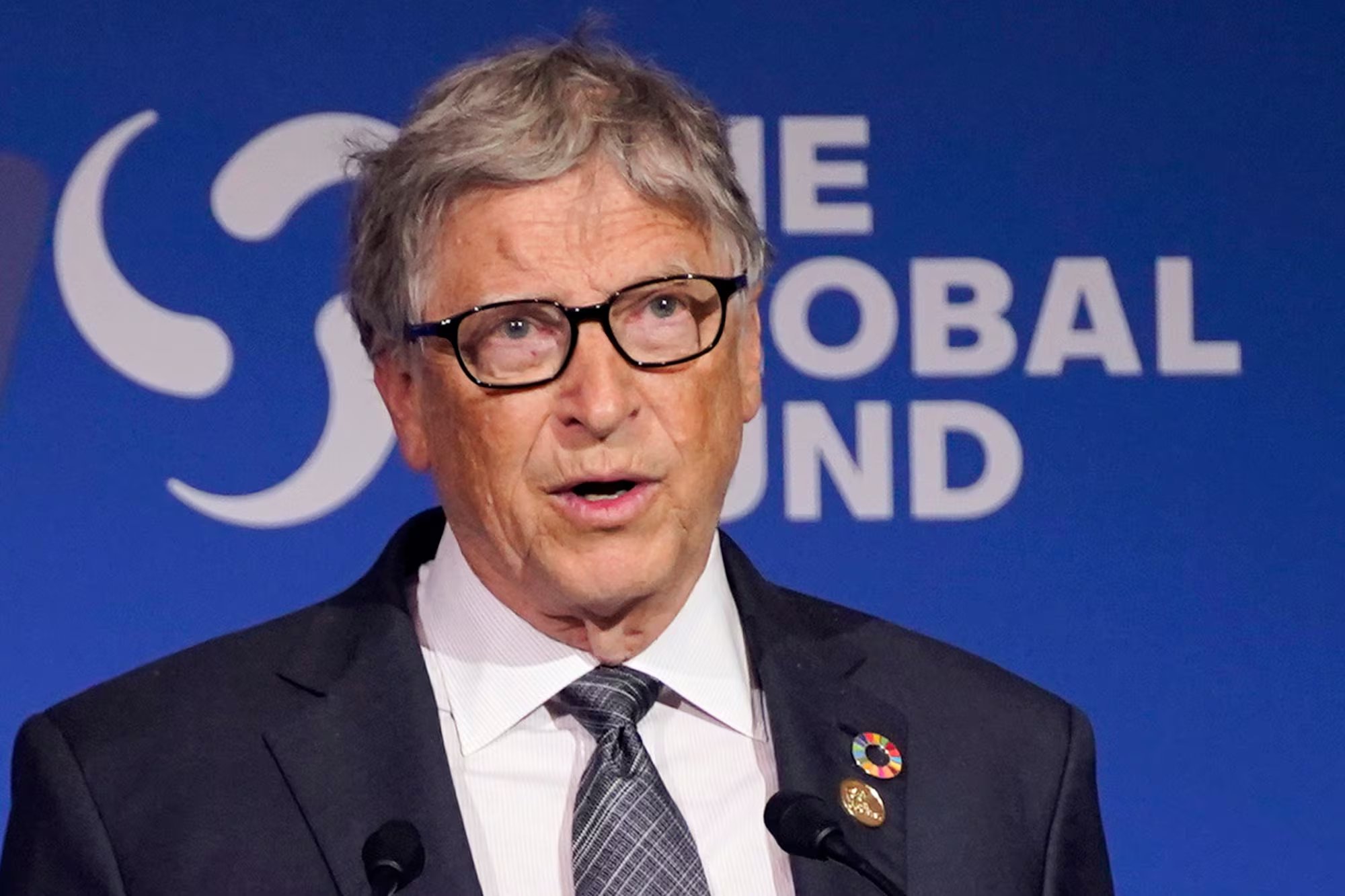 Bill Gates considera que la inteligencia artificial tendrá un mayor impacto en áreas como la salud y el desarrollo social. 

(AP foto/Evan Vucci)