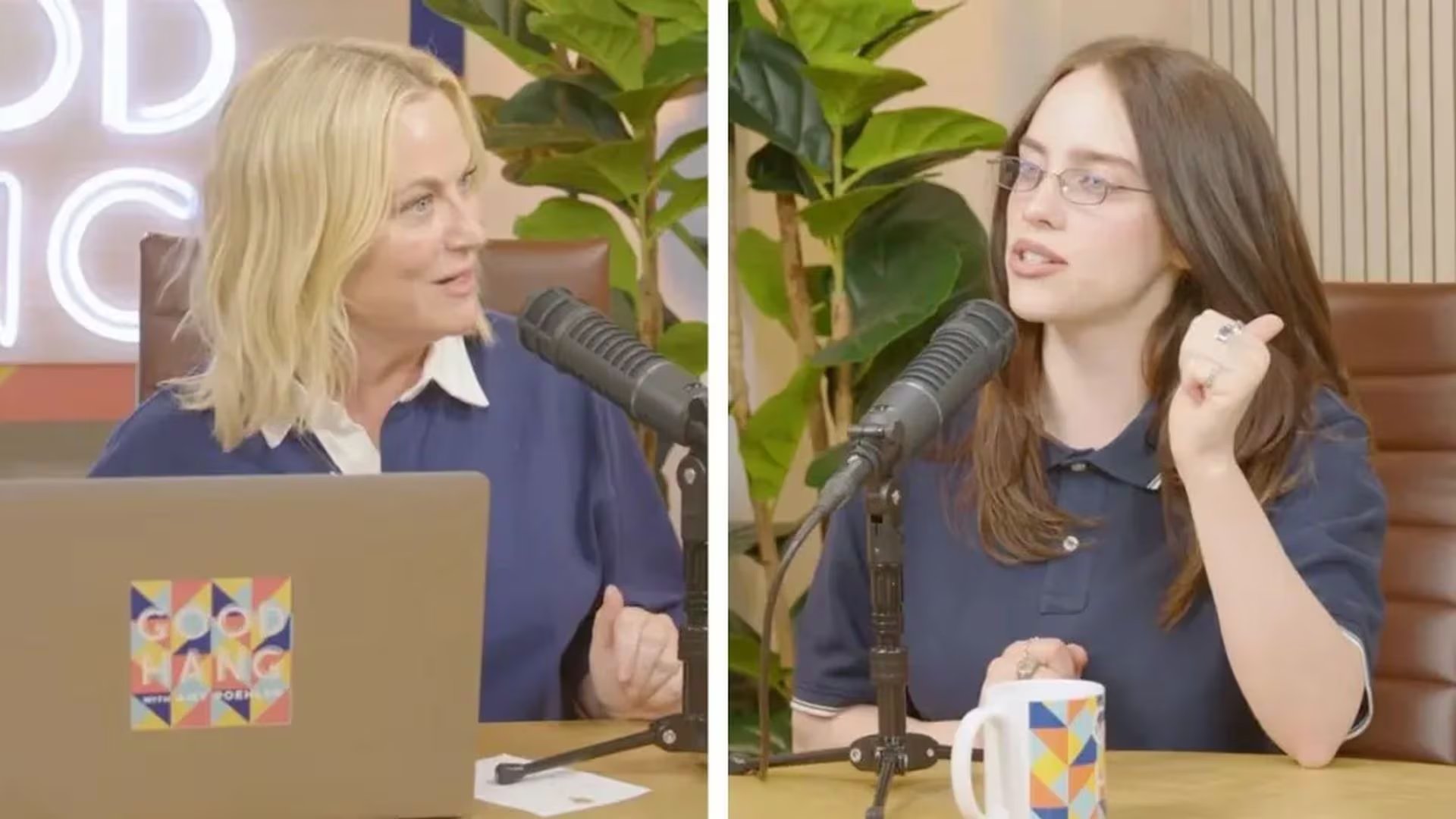 En conversación con Amy Poehler, la cantante mostró entusiasmo por envejecer y destacó la importancia de aceptar los cambios de su cuerpo de manera natural (YouTube)