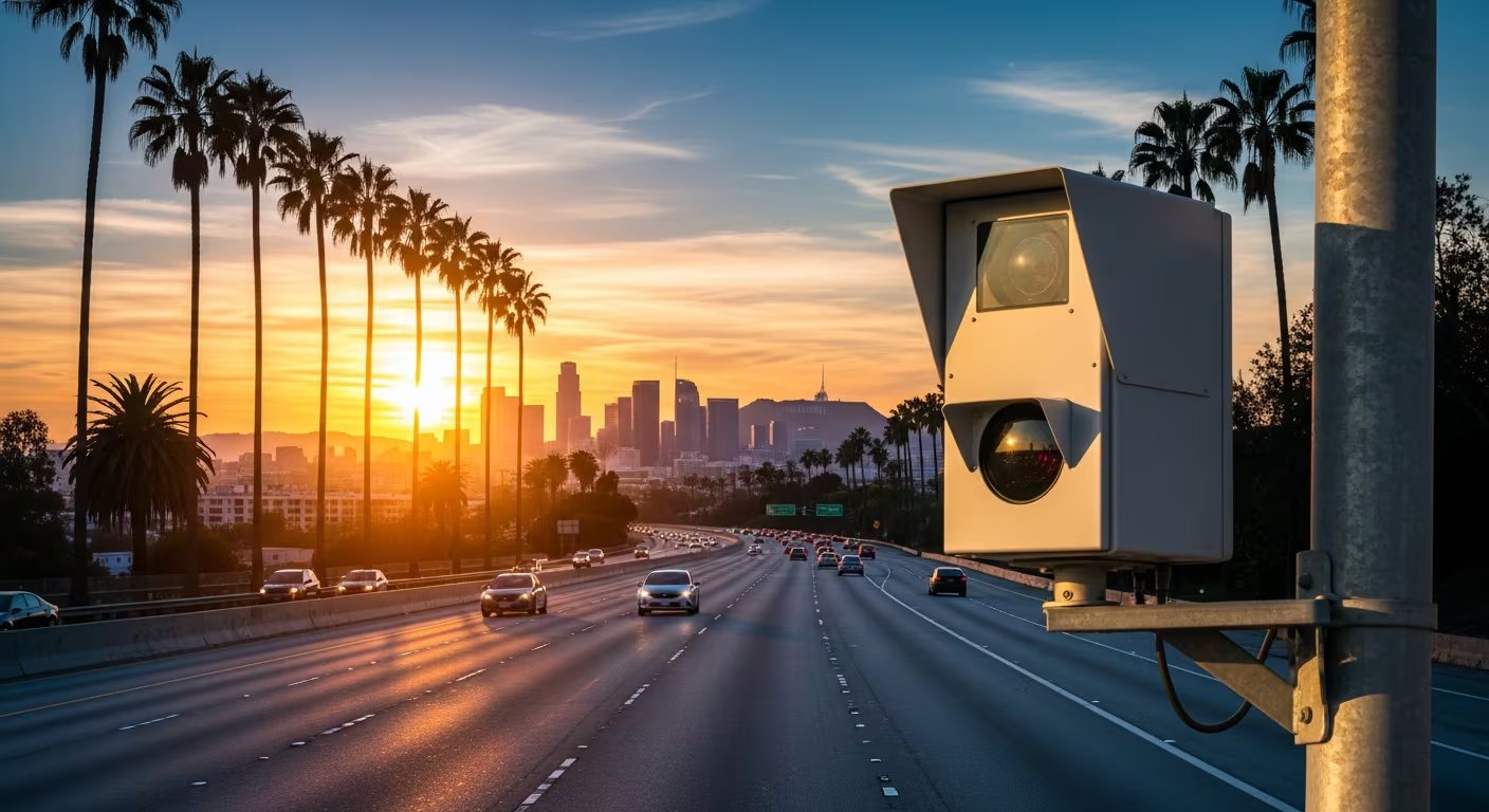 Caltrans espera que la progresiva integración con vehículos autónomos y plataformas de información mejore aun más la gestión del tránsito en California (Imagen Ilustrativa Infobae)