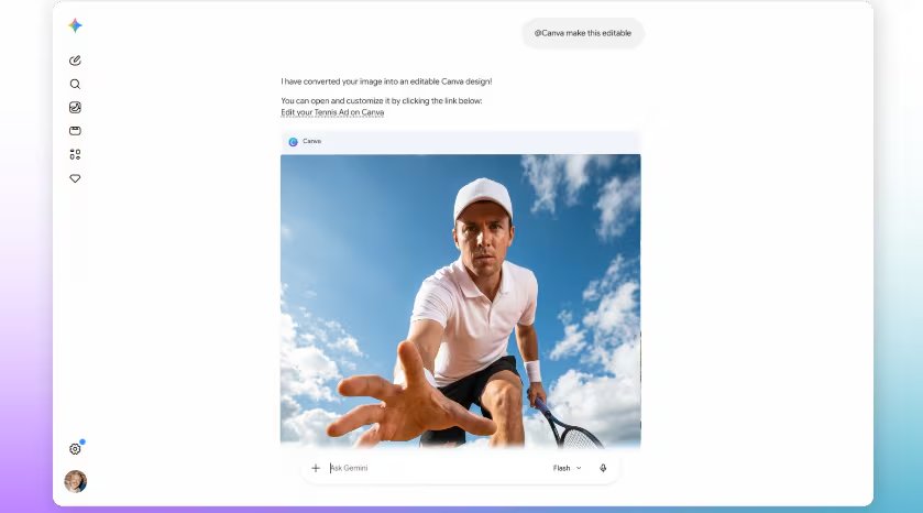 Canva ha desarrollado una herramienta que permite editar imágenes creadas con IA.