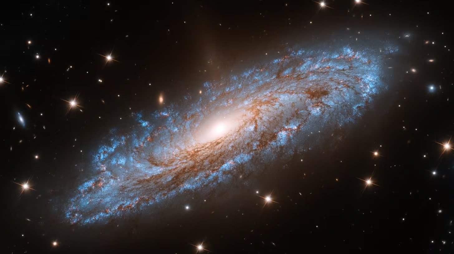 El disco de la Vía Láctea donde nacen nuevas estrellas termina mucho antes de los 100 mil años luz de diámetro total de la galaxia (Imagen Ilustrativa Infobae)