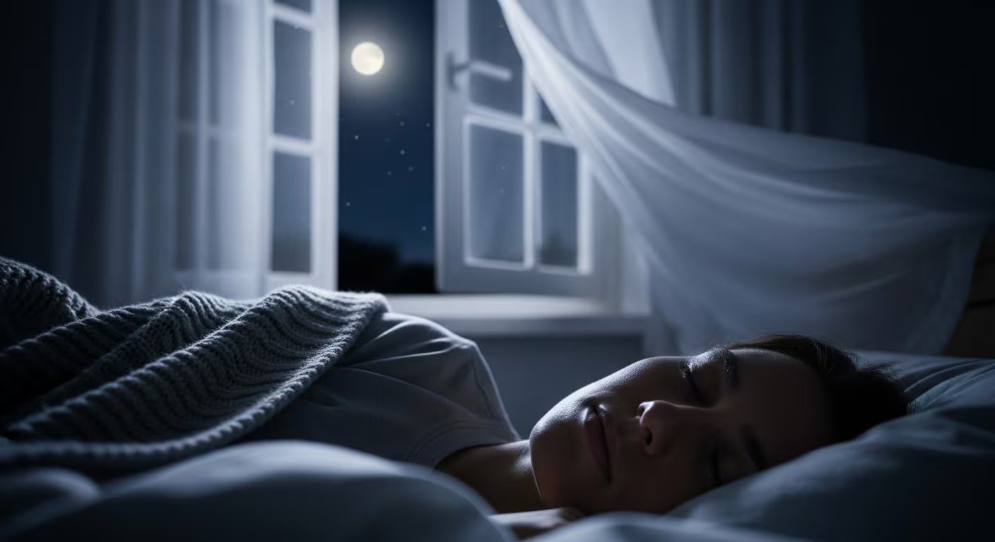 Un ambiente oscuro, silencioso y con temperatura ideal mejora la calidad del sueño y refuerza los mecanismos internos de depuración cerebral (Imagen Ilustrativa Infobae)