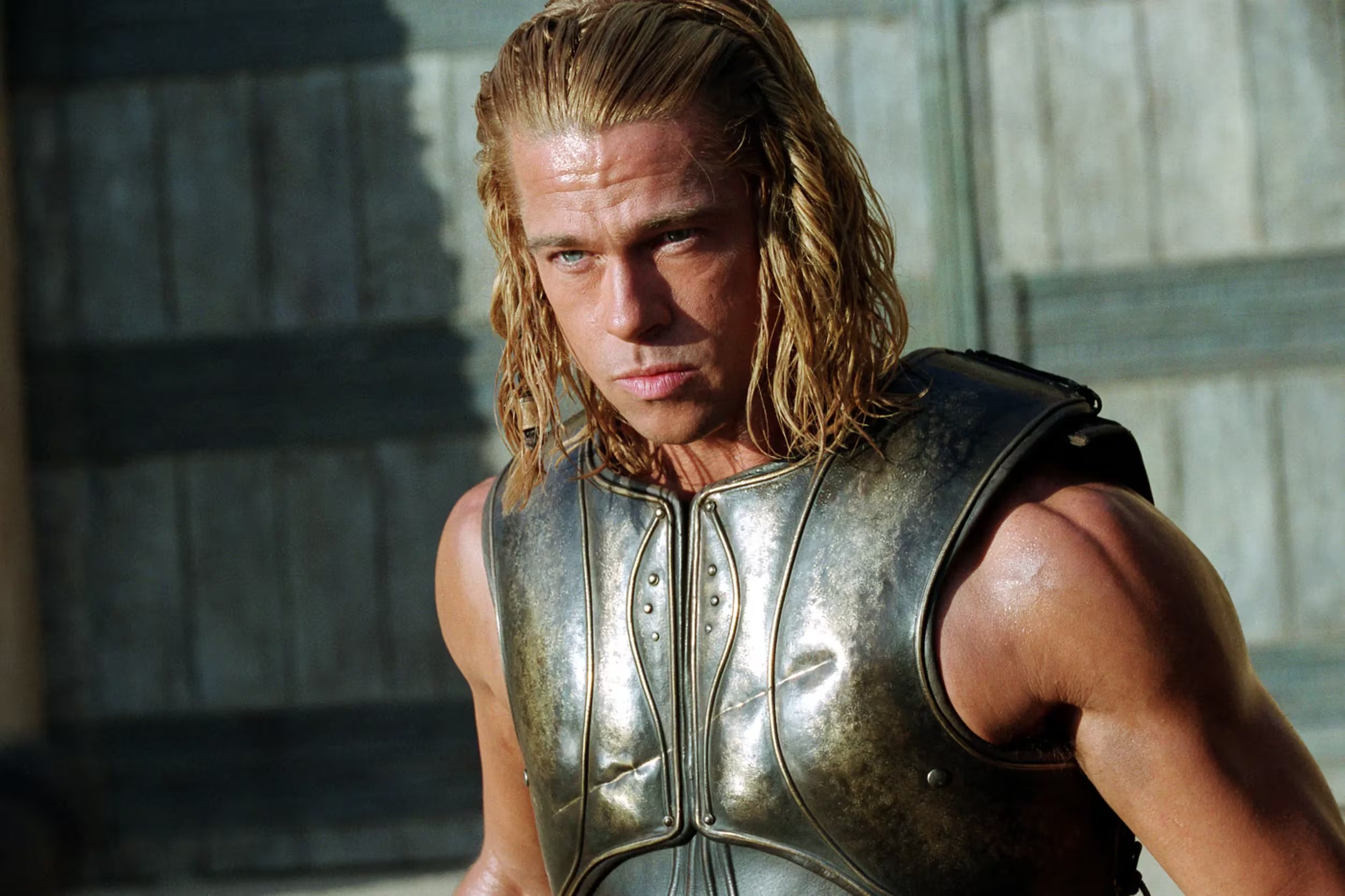 Brad Pitt en 'Troya' ha pasado al imaginario popular como la representación de Aquiles