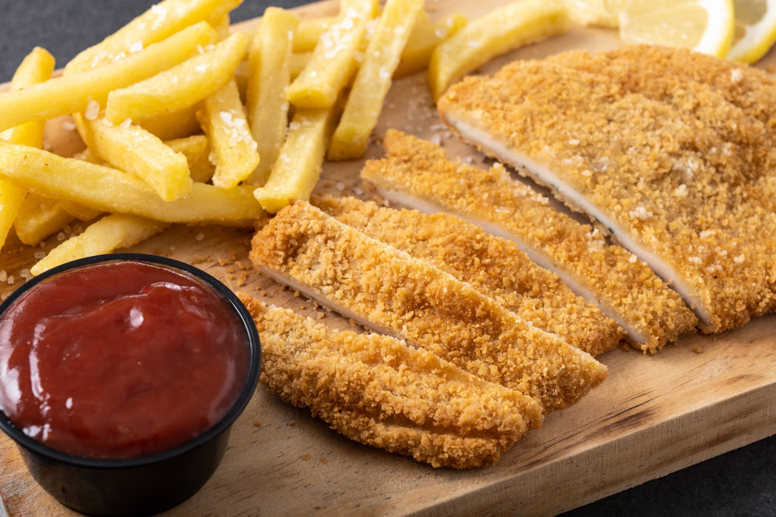 Receta de escalope de pollo (Magnific)