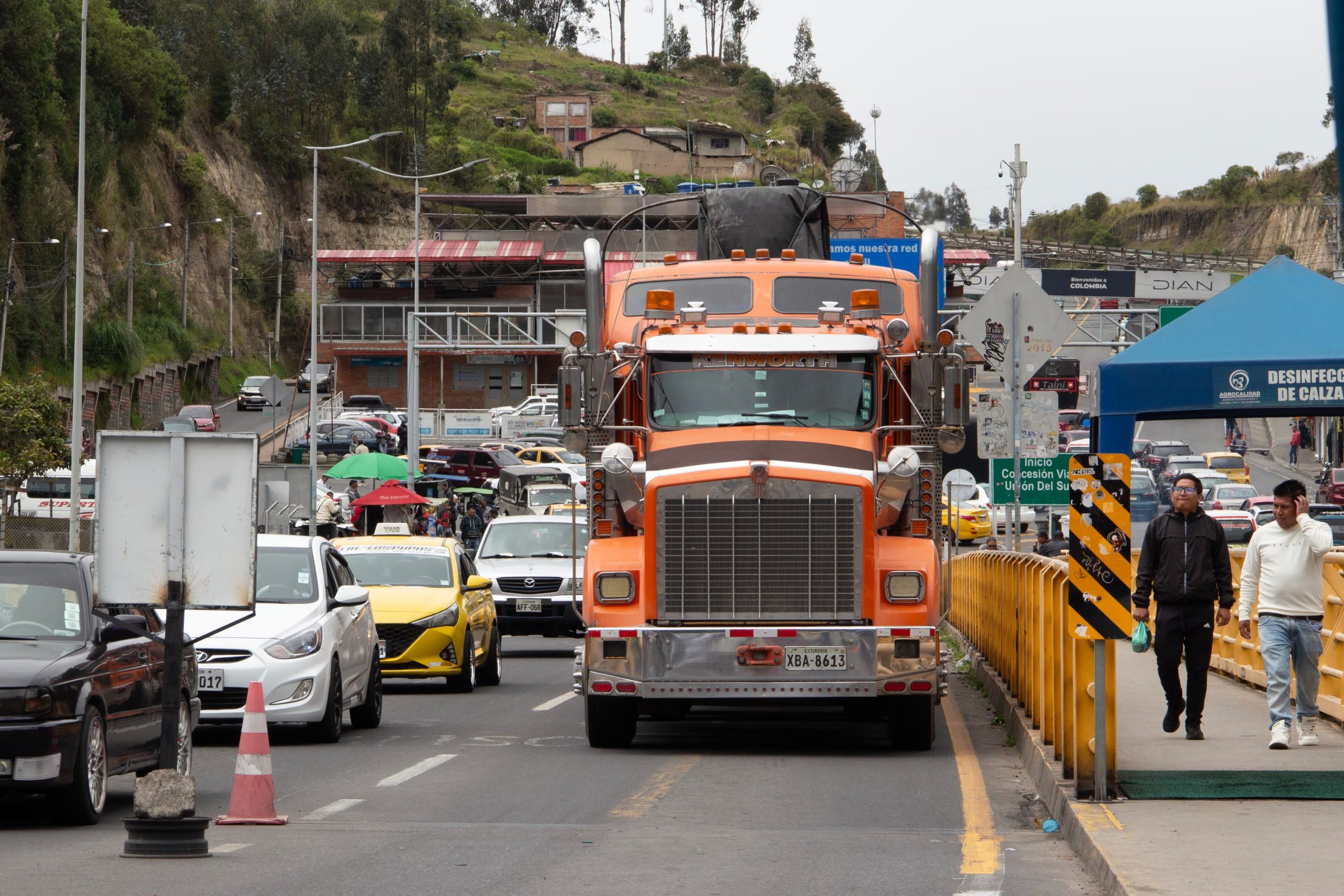 Puente Rumichaca (Frontera entre Colombia y Ecuador) | EFE/ Xavier Montalvo

