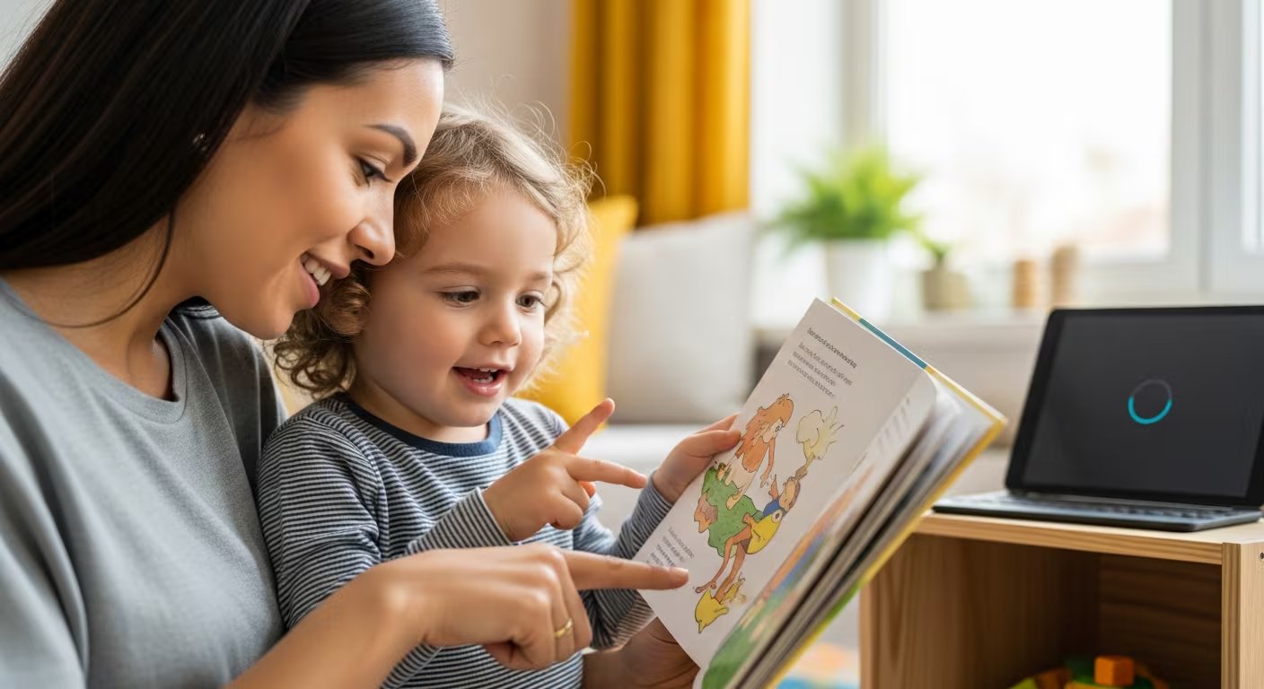 Especialistas advierten que la lectura de cuentos y el juego tradicional favorecen la creatividad, motricidad y habilidades sociales en los niños (Imagen Ilustrativa Infobae)