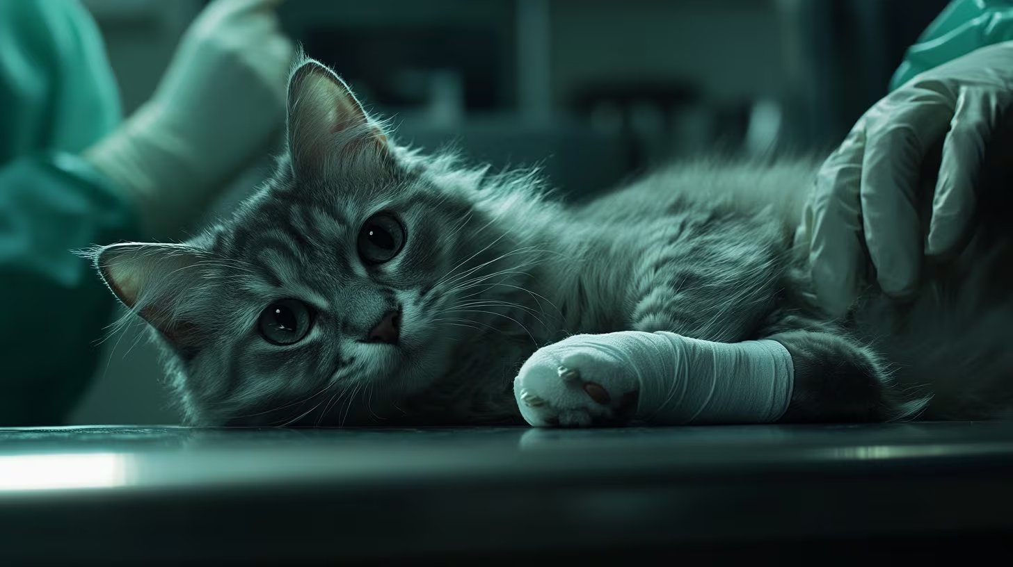 Los tobillos afectados hacen que el gato evite ciertos giros y frenadas (Imagen Ilustrativa Infobae)