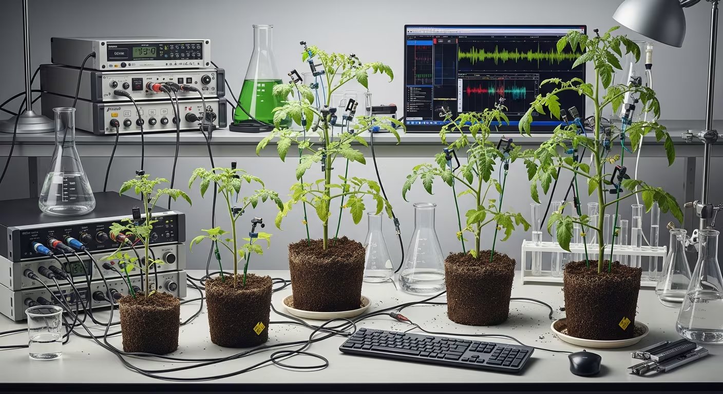 Micrófonos ultrasensibles y análisis de inteligencia artificial permitieron detectar y diferenciar los sonidos emitidos por tomates y tabaco en situaciones adversas - (Imagen Ilustrativa Infobae)