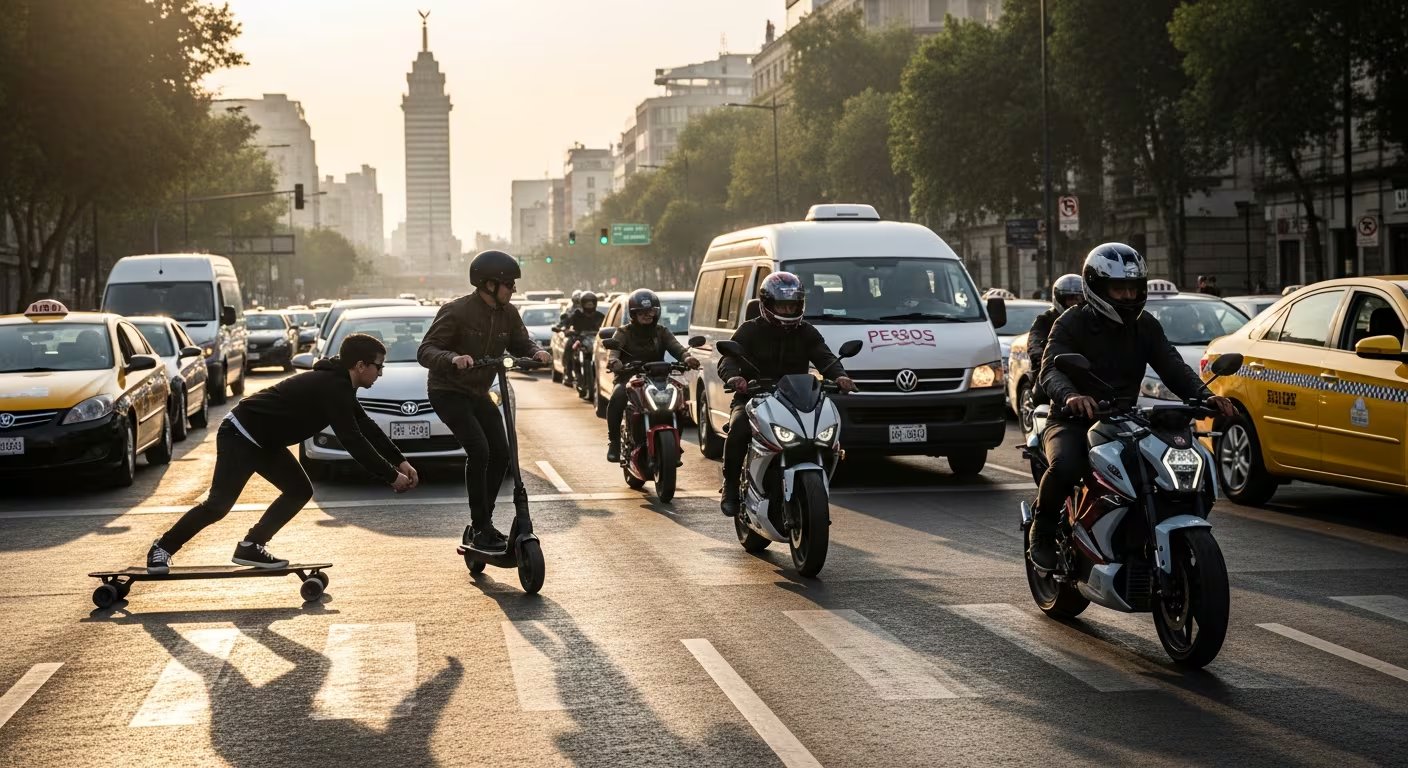 Las multas por reincidencia o faltas en zonas restringidas pueden alcanzar los $3,394. Las infracciones por no usar casco, luces o elementos reflectantes también implican sanciones desde $1,130 hasta $2,260. (Imagen Ilustrativa Infobae)