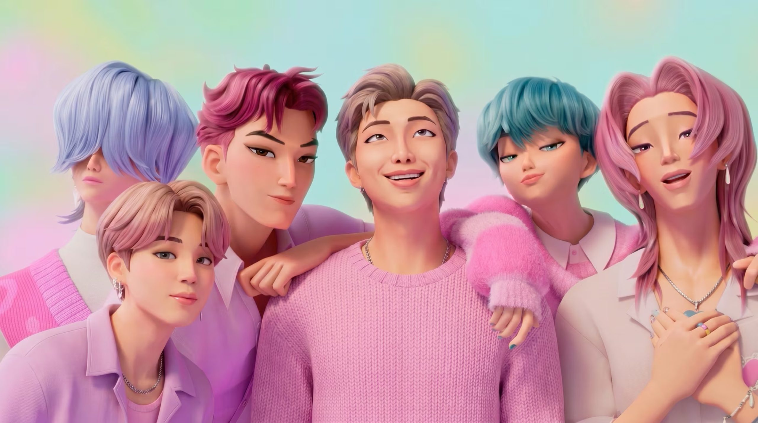 Cómo crear una imagen de BTS como cazadores de demonios con prompts y estética K-pop - (Imagen Ilustrativa Infobae)