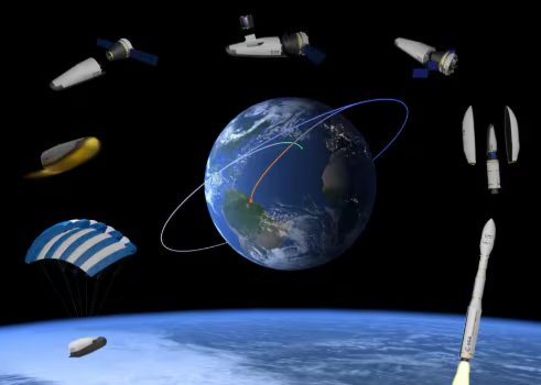 Space Rider podrá permanecer hasta dos meses en órbita baja, permitiendo experimentos científicos y tecnológicos en microgravedad (ESA)
