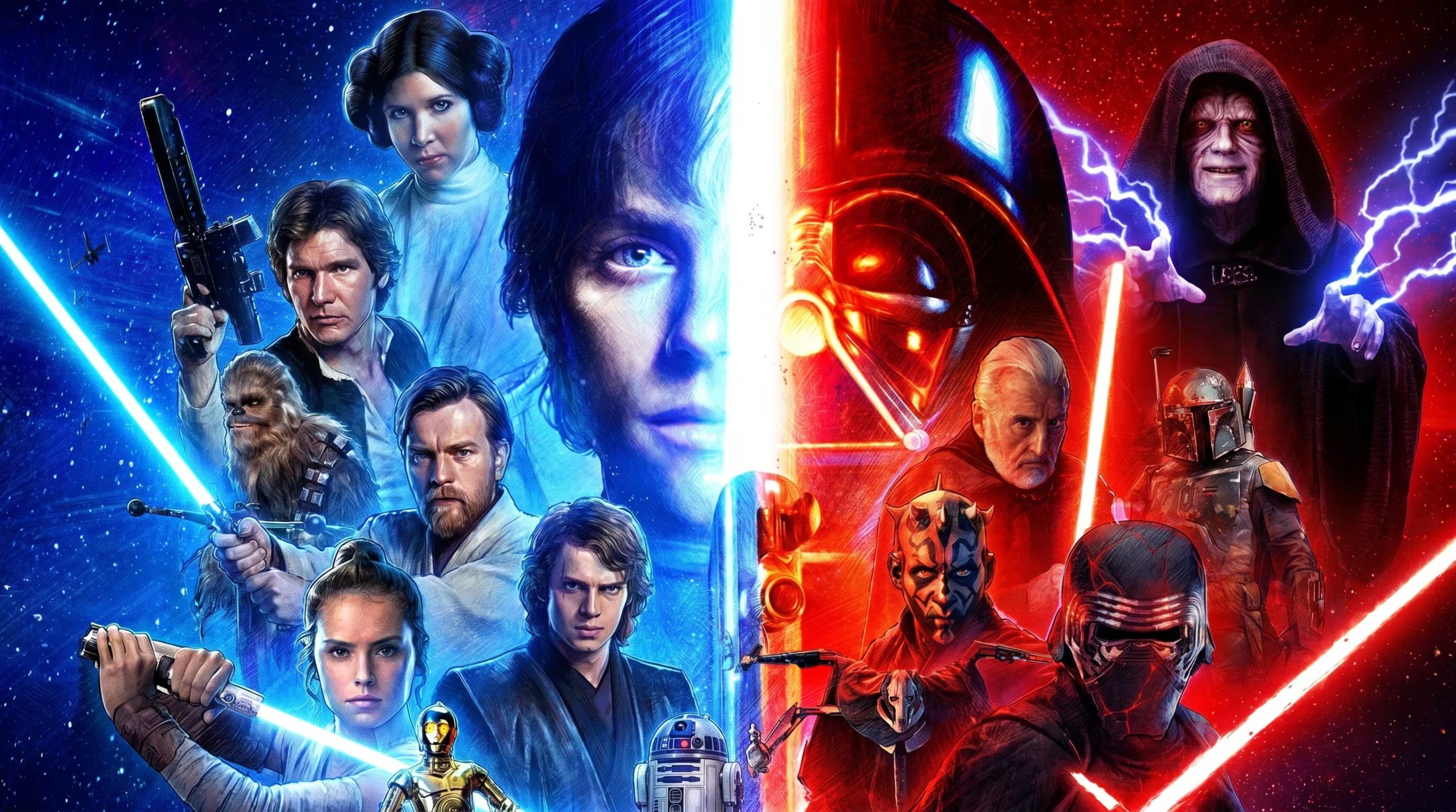 El orden de estreno en cines de Star Wars mantiene la experiencia original y los giros argumentales más icónicos de la franquicia. (Imagen Ilustrativa Infobae)