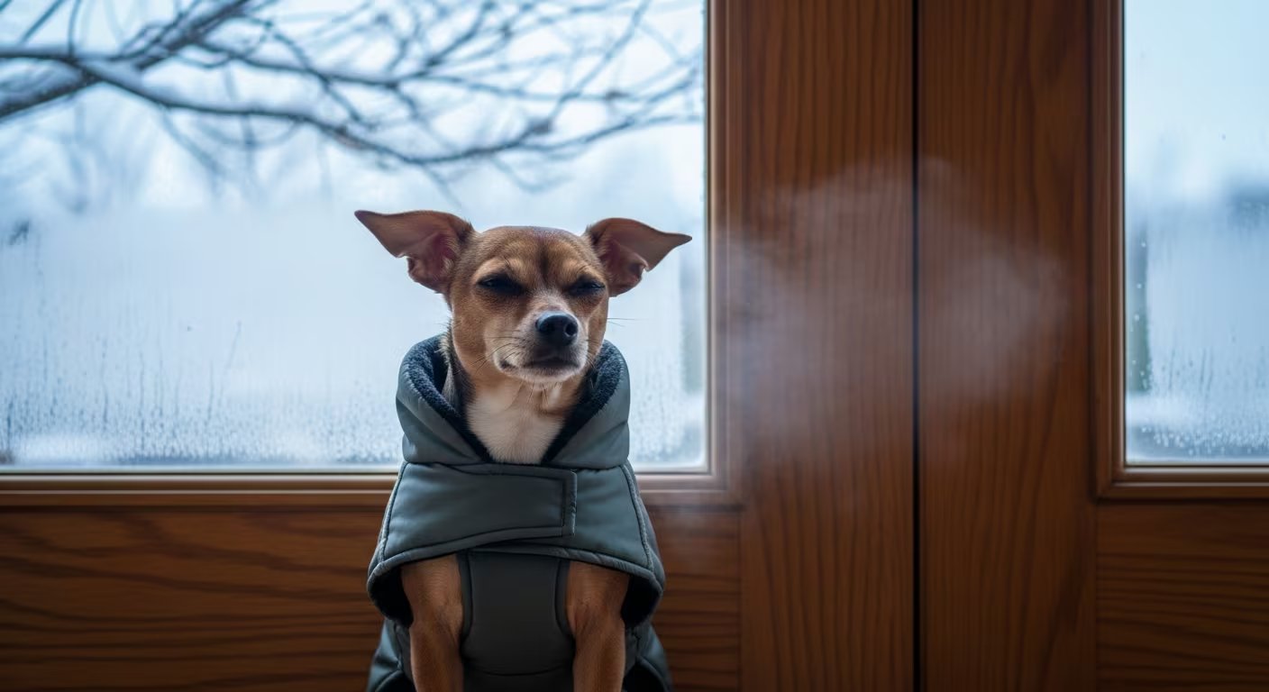 Existen ciertas señales de que el perro está con frío, aunque esté abrigado (Imagen Ilustrativa Infobae)