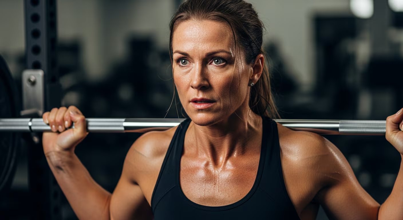 El entrenamiento de fuerza ayuda a prevenir la sarcopenia y la osteoporosis, y reduce el riesgo de fracturas y caídas en la edad adulta (Imagen Ilustrativa Infobae)