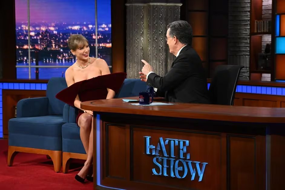 Taylor Swift en el programa 