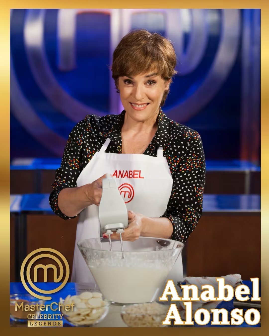 Anabel Alonso en 'MasterChef Celebrity' (RTVE).