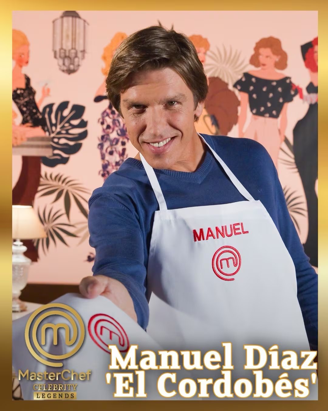 Manuel Díaz El Cordobés en 'MasterChef Celebrity' (RTVE).