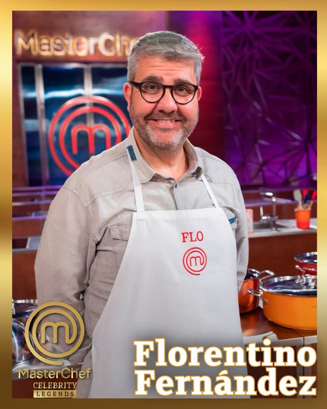 Florentino Fernández en 'MasterChef Celebrity' (RTVE).