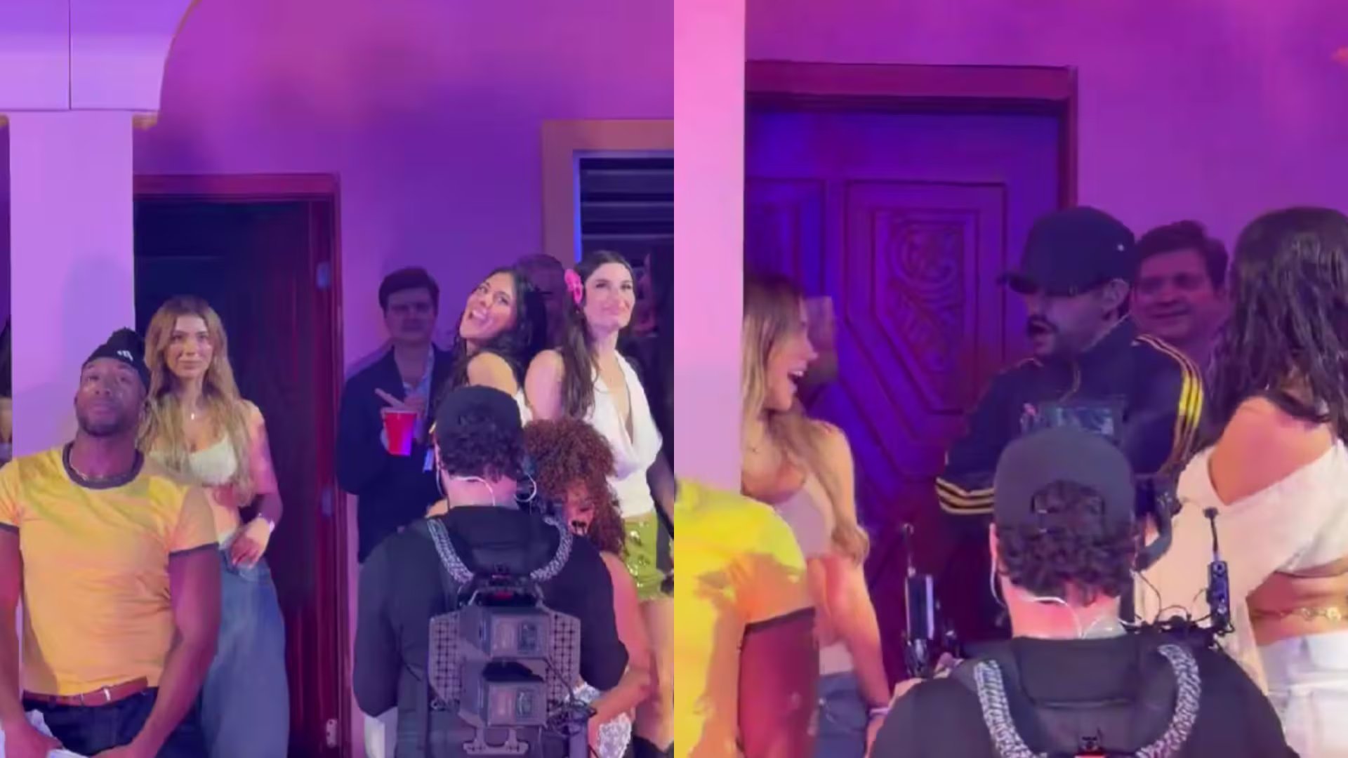 Marc Giró en el concierto de Bad Bunny en Barcelona (X: @mernesmiko)