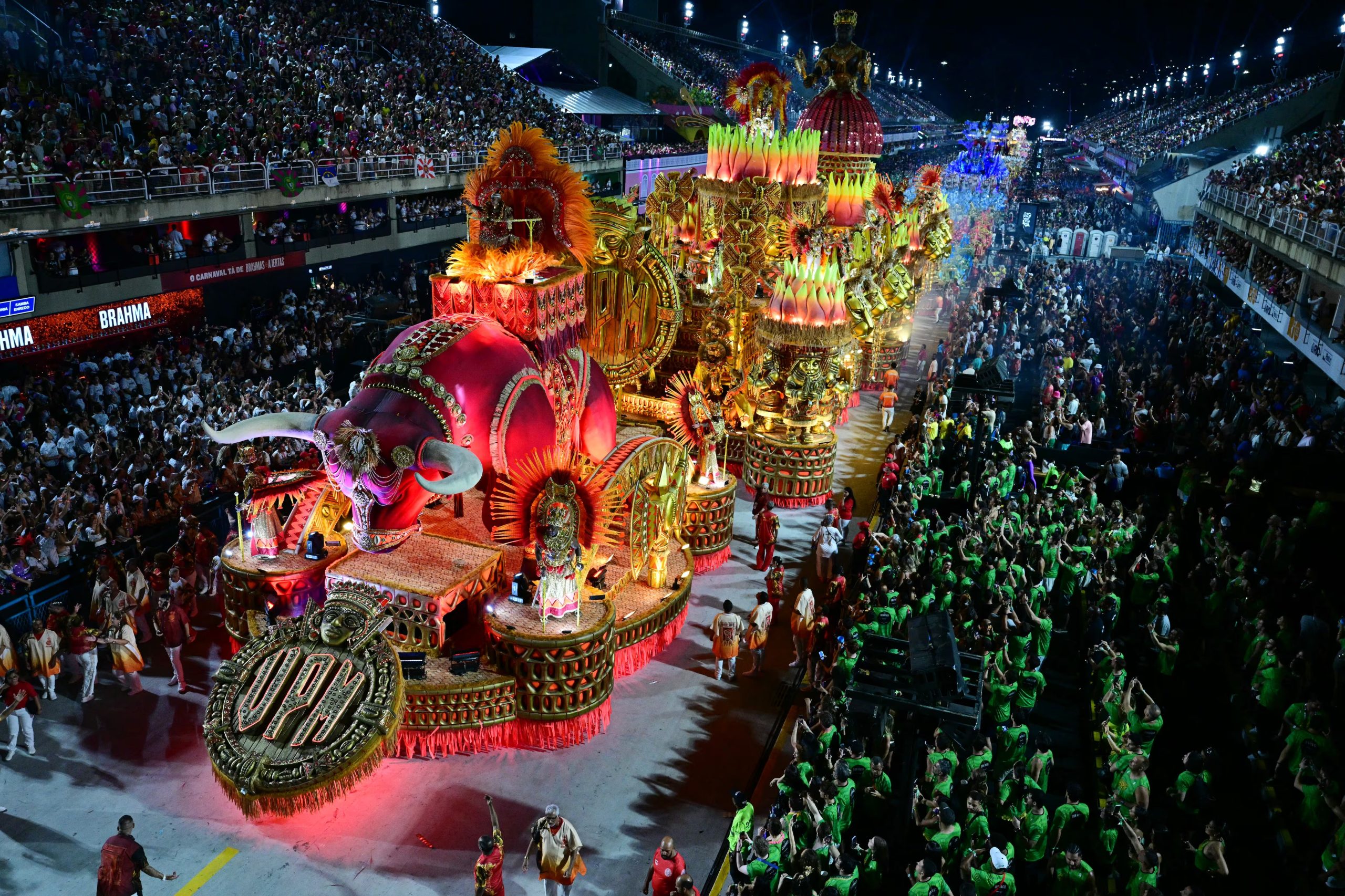 El Carnaval de Río de Janeiro encabeza la selección como la fiesta más grande del mundo, con desfiles y fiestas en todos los barrios (Pablo PORCIUNCULA / AFP)