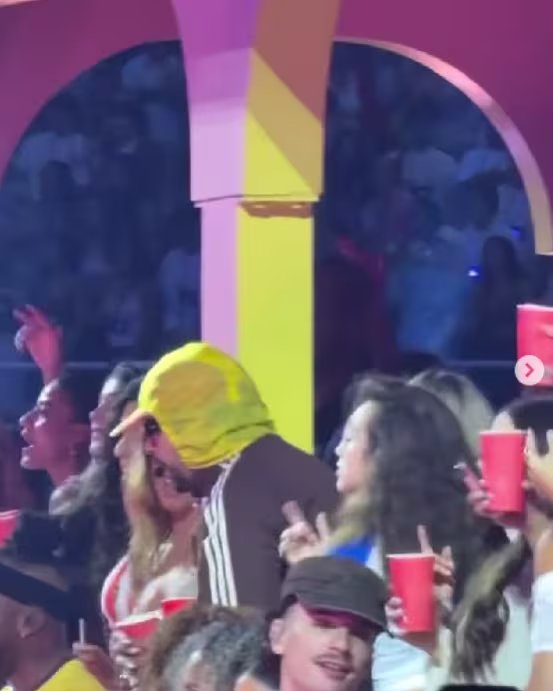 Priscila Delgado en La Casita de Bad Bunny en Barcelona (REDES SOCIALES).