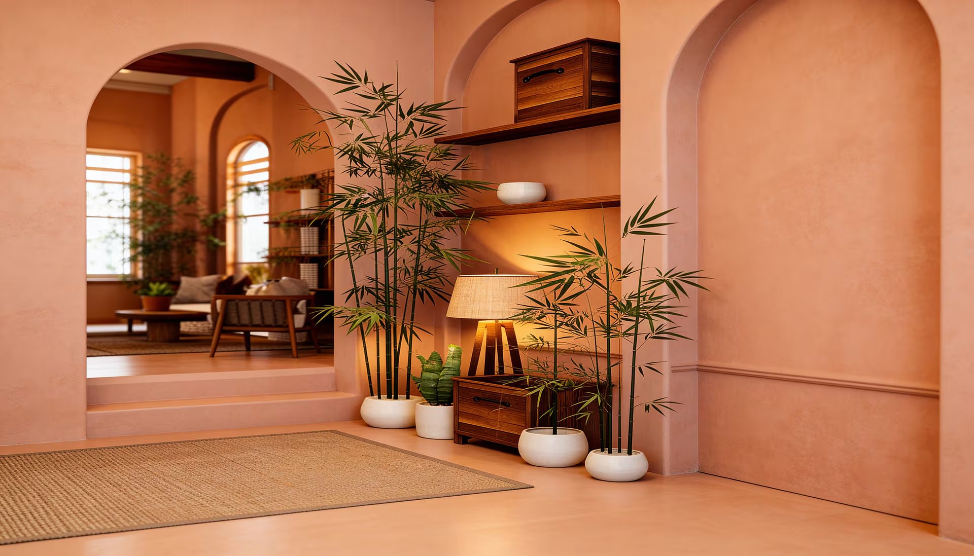 La elección de especies para interiores considera el uso y microclima de cocina, baño, habitaciones y living para maximizar los beneficios