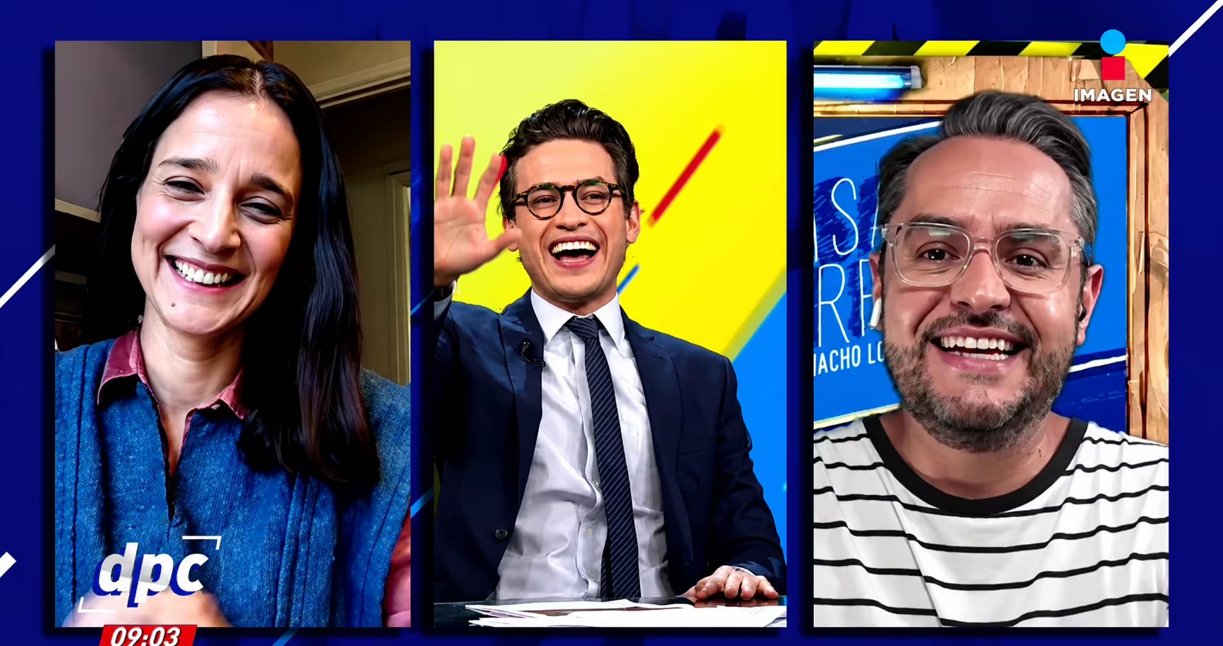 Julieta Venegas participa en una entrevista televisiva junto a Nacho Lozano, discutiendo su perspectiva y desencanto con la 4T en un programa de debate. (DPM: X)