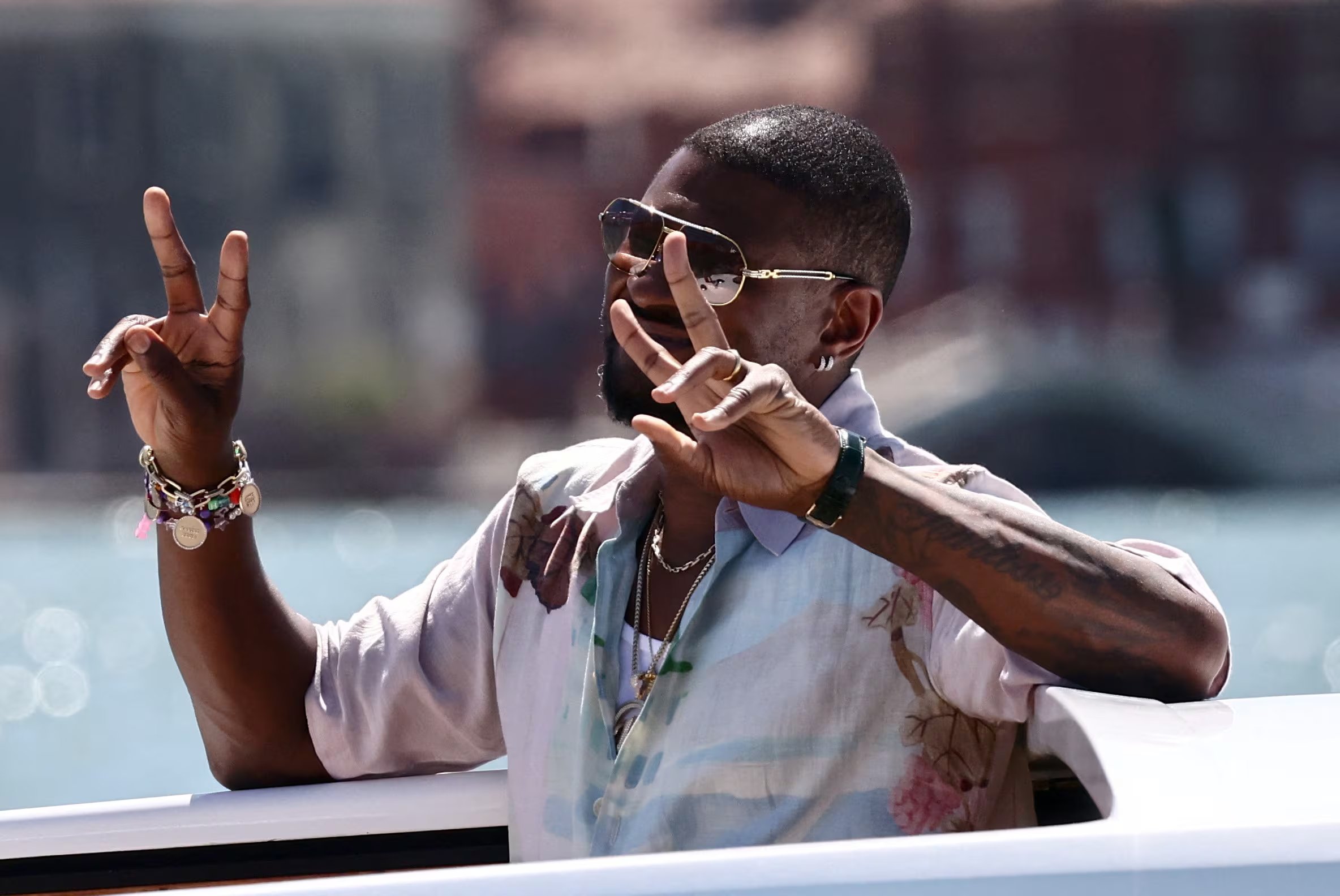 Con más de 80 millones de oyentes mensuales en Spotify, Usher y Chris Brown anticipan récord de demanda para su gira por Norteamérica, Europa y Asia (REUTERS/Yara Nardi)