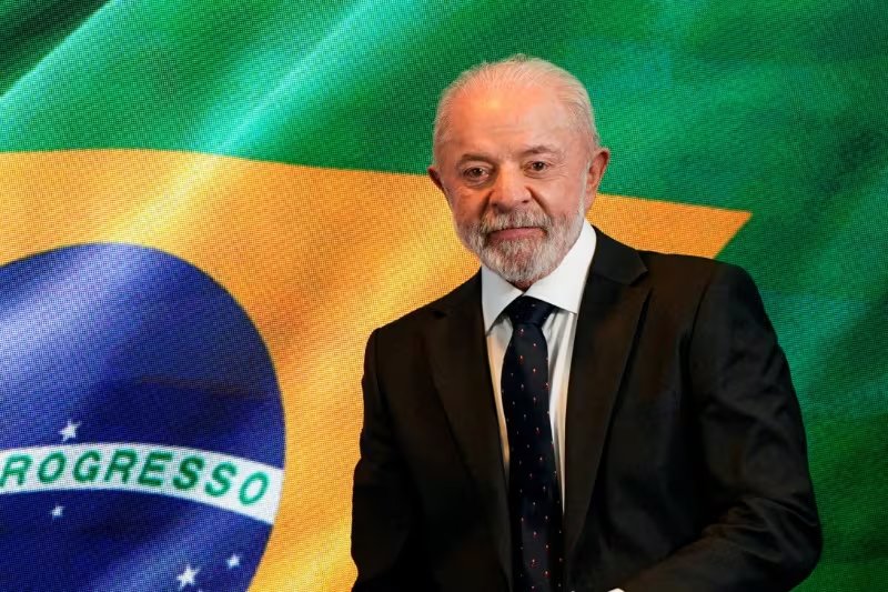 El presidente brasileño Luiz Inácio Lula da Silva, habla con los periodistas tras su reunión en la Casa Blanca con el presidente estadounidense, Donald Trump. (REUTERS/Elizabeth Frantz)