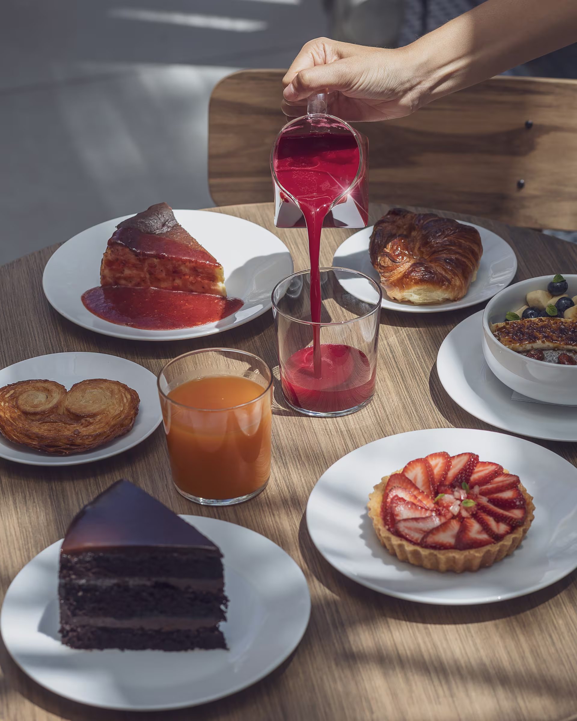 Las mesas dulces también forma parten del comford food