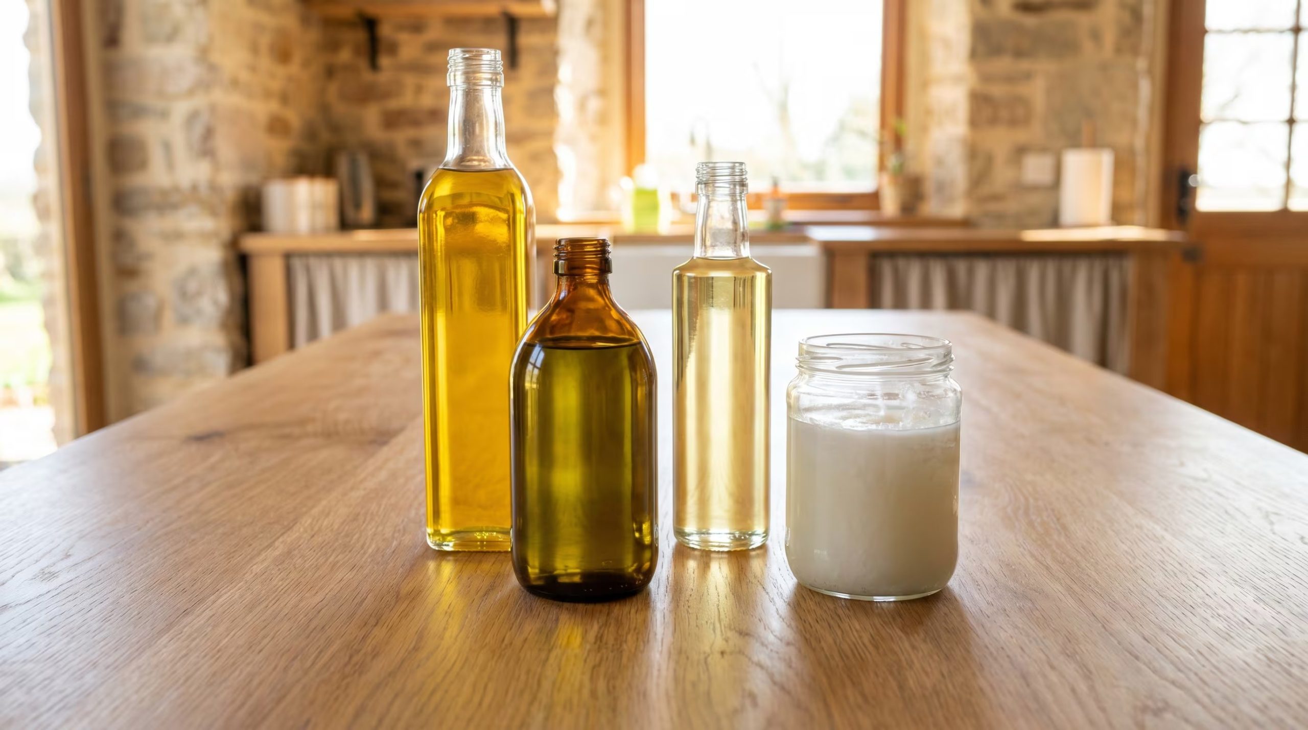 La variedad de aceites disponibles incluye opciones como oliva, girasol, canola y soja, cada una con beneficios y características diferentes para la salud (Imagen Ilustrativa Infobae)