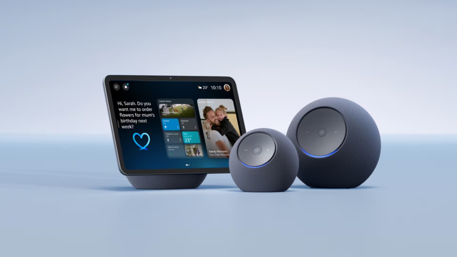 Los episodios creados quedan disponibles en dispositivos Echo Show y en la aplicación de Alexa. (Amazon)