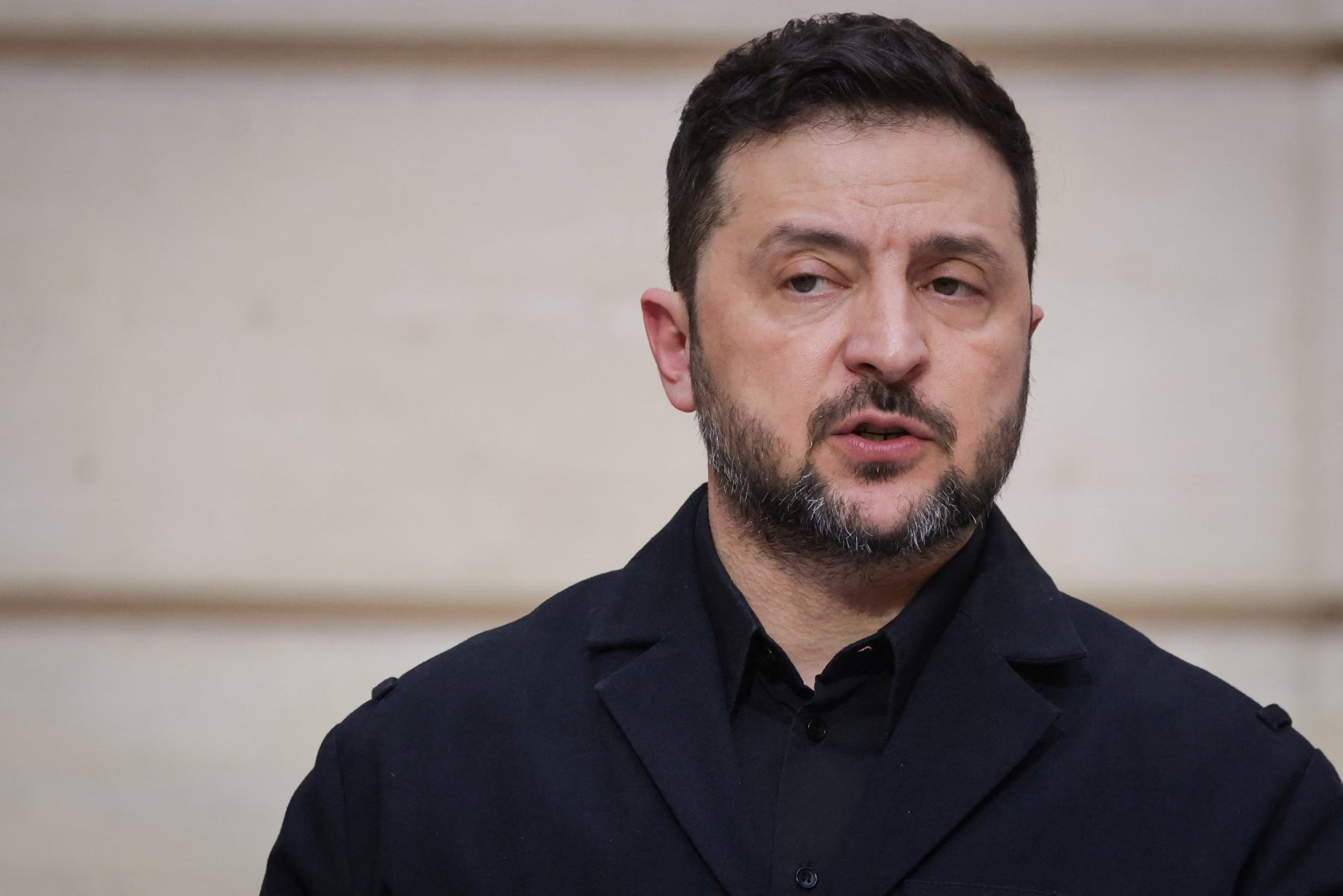 El presidente de Ucrania, Volodimir Zelensky. LUDOVIC MARIN/Pool vía REUTERS