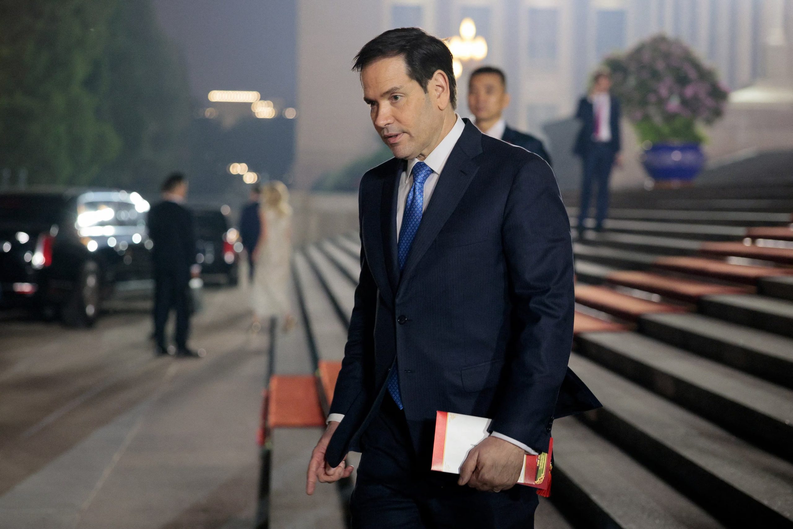El secretario de Estado de Estados Unidos, Marco Rubio, el 14 de mayo de 2026 (REUTERS/Evan Vucci)