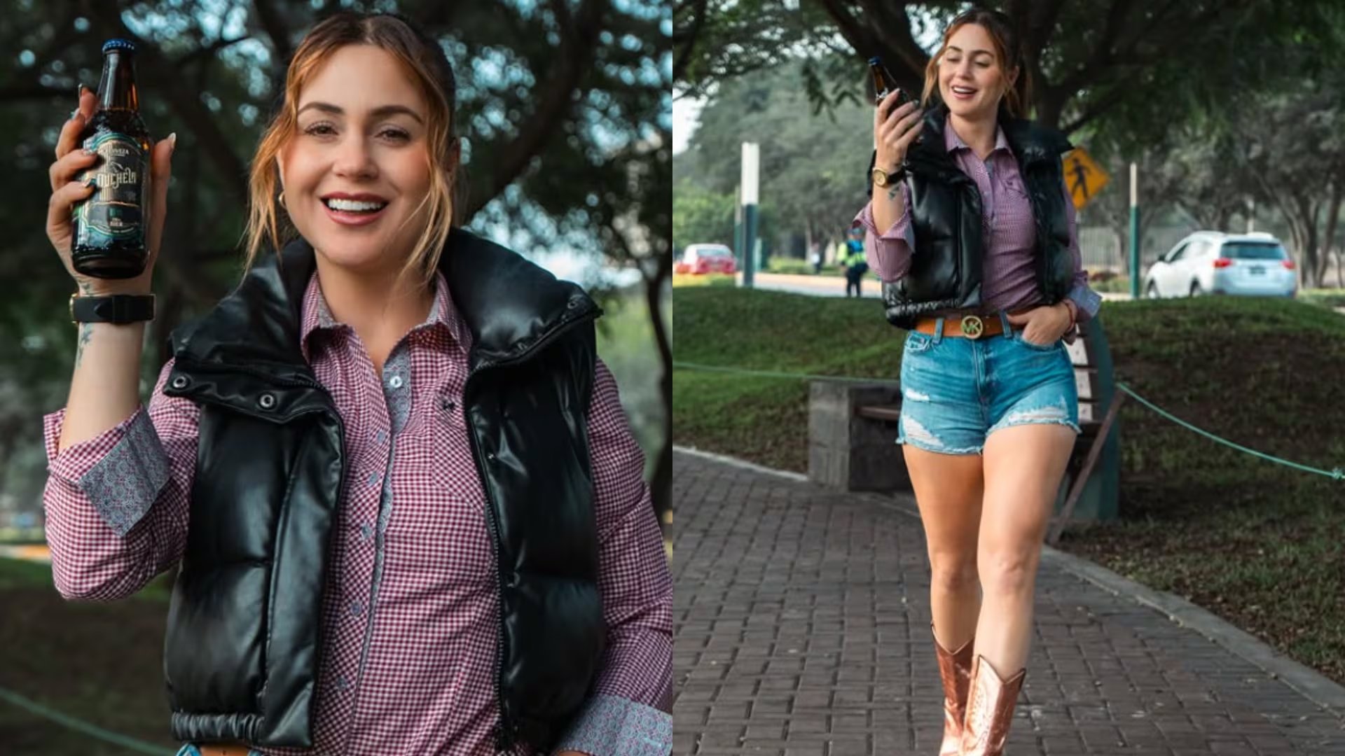 Ducelia Echevarría impulsa ‘Duchela’, su cerveza hecha en Pozuzo. IG