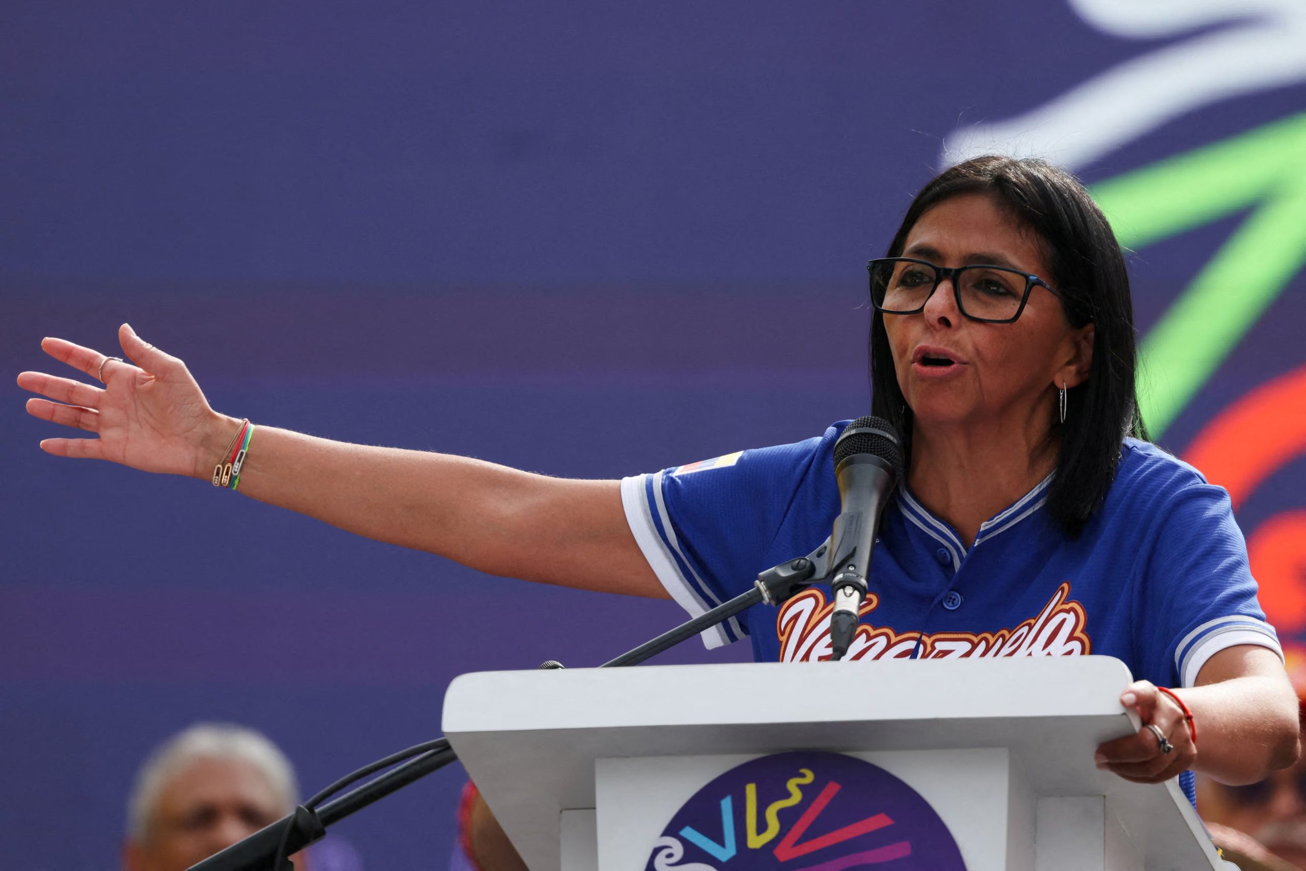 La presidenta encargada de Venezuela, Delcy Rodriguez (REUTERS/Leonardo Fernández Viloria)