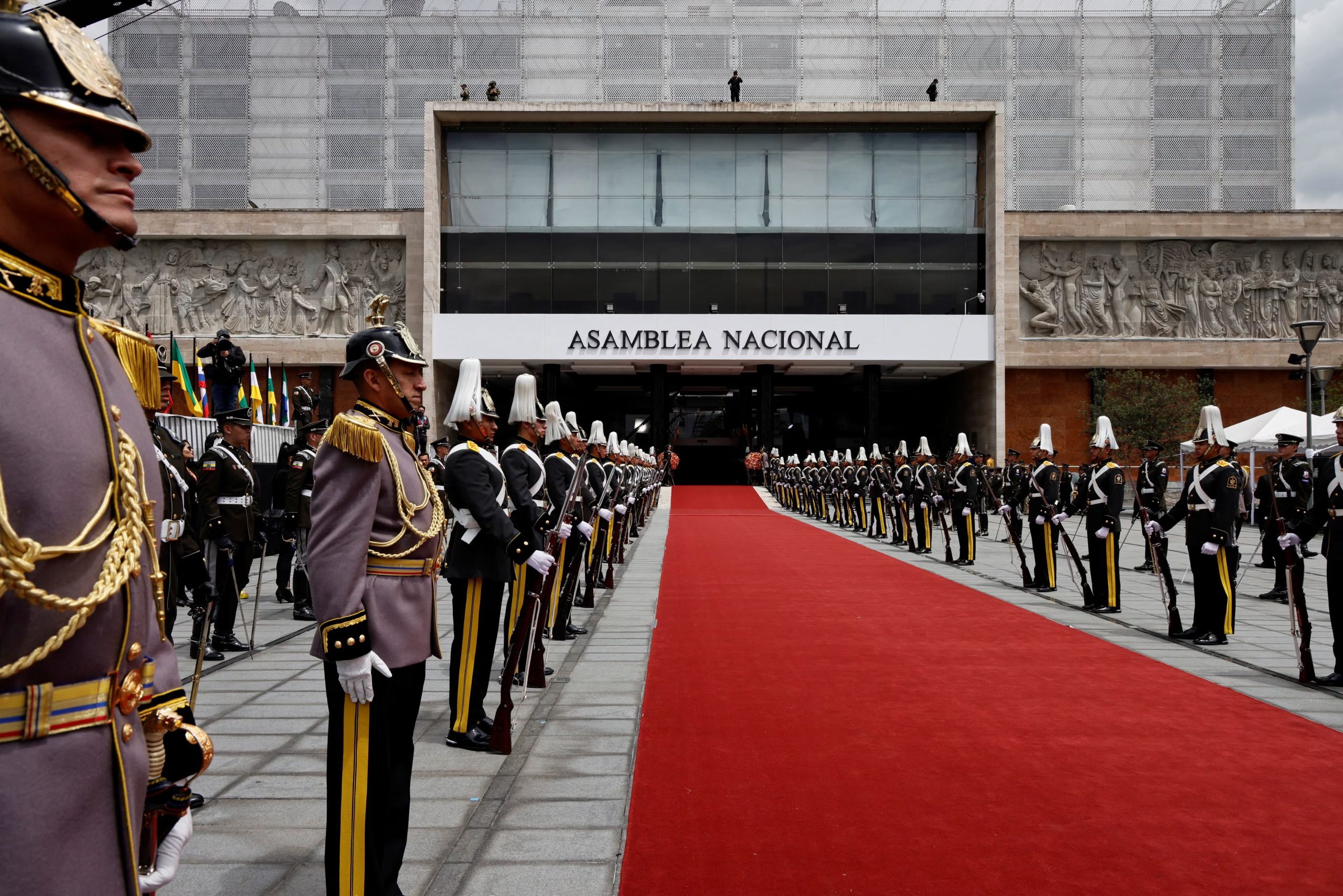 FOTO DE ARCHIVO- Vista de la Asamblea Nacional, en Quito, Ecuador, el 24 de mayo de 2024. REUTERS/Karen Toro