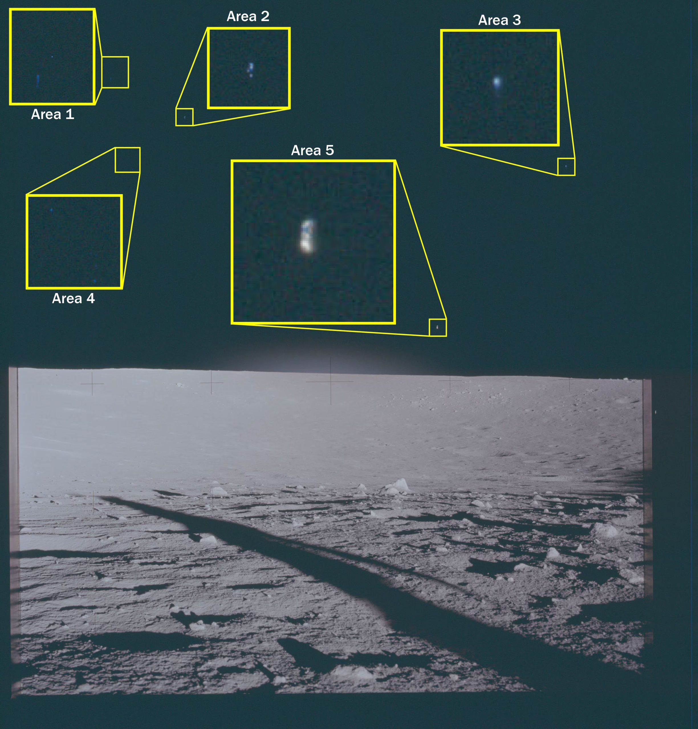 Grabaciones de la NASA revelan conversaciones de astronautas del Apolo 12 sobre luces y fenómenos extraños ocurridos durante el sueño (NASA/Pentágono)