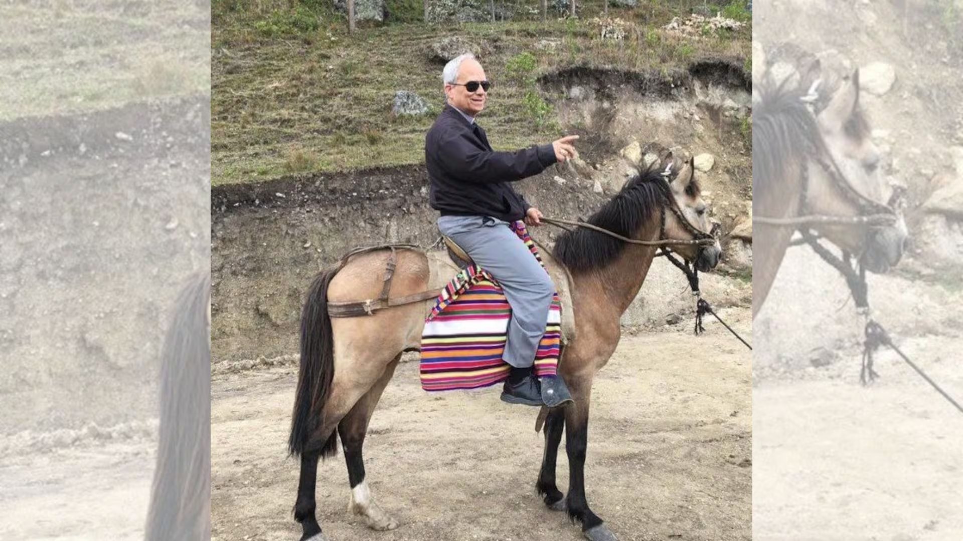 Robert Prevost se paseaba a caballo cuando vivía en Chiclayo