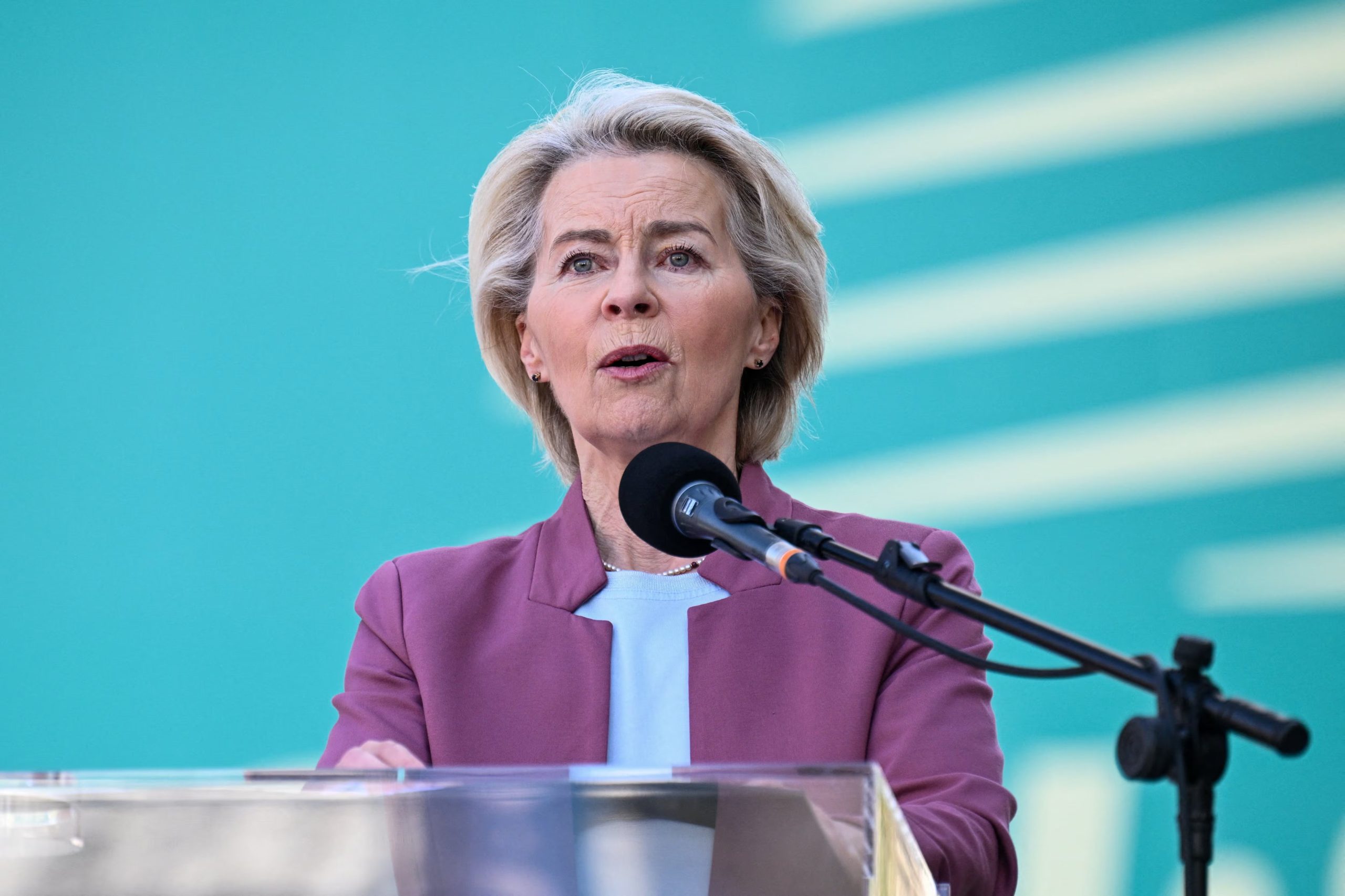La presidenta de la Comisión Europea, Ursula von der Leyen (REUTERS)