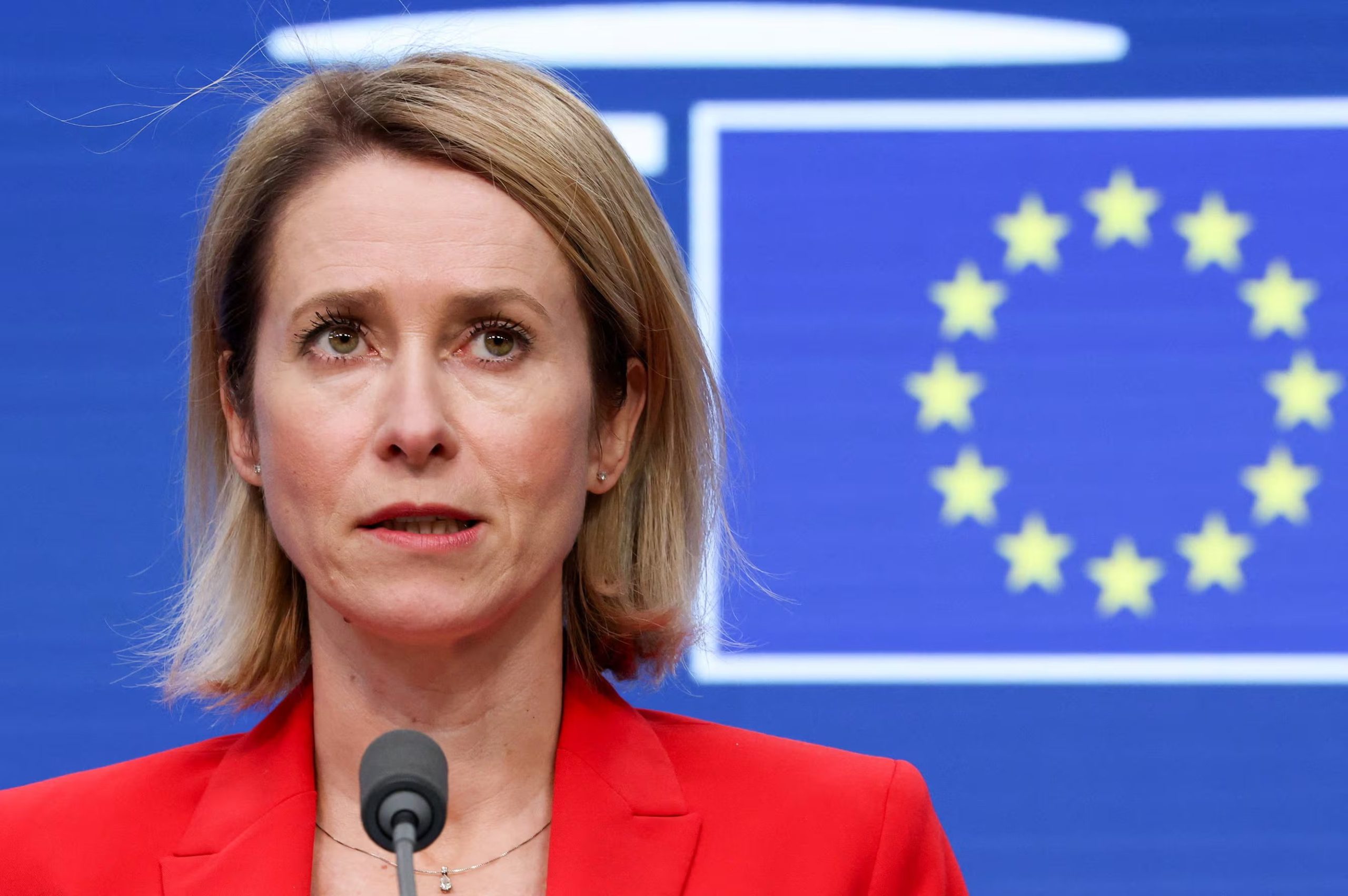 La jefa de la diplomacia de la Unión Europea, Kaja Kallas (REUTERS/Yves Herman/Archivo)
