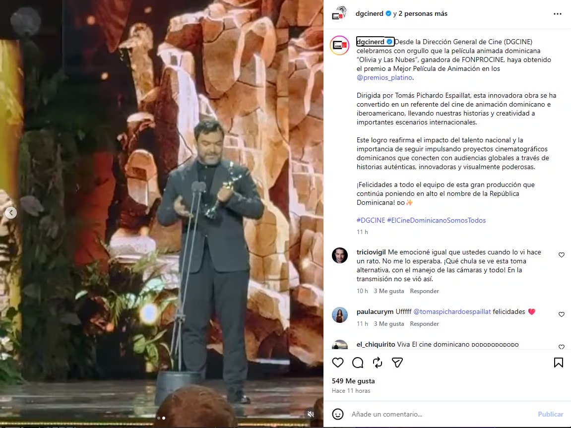 El director Tomás Pichardo Espaillat impulsó el desarrollo de la animación en República Dominicana, con formación internacional y presencia en festivales globales como Annecy y Pictoplasma. (Foto cortesía redes sociales)