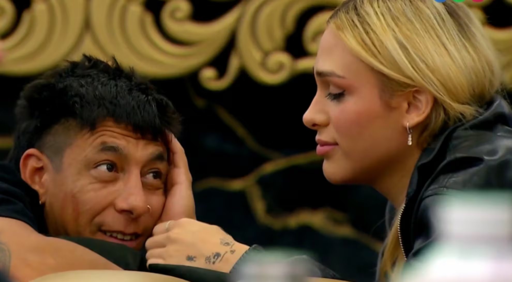 Brian Sarmiento y Danelik comenzaron un vínculo romántico dentro de la casa de Gran Hermano que despertó expectativas (Telefe)