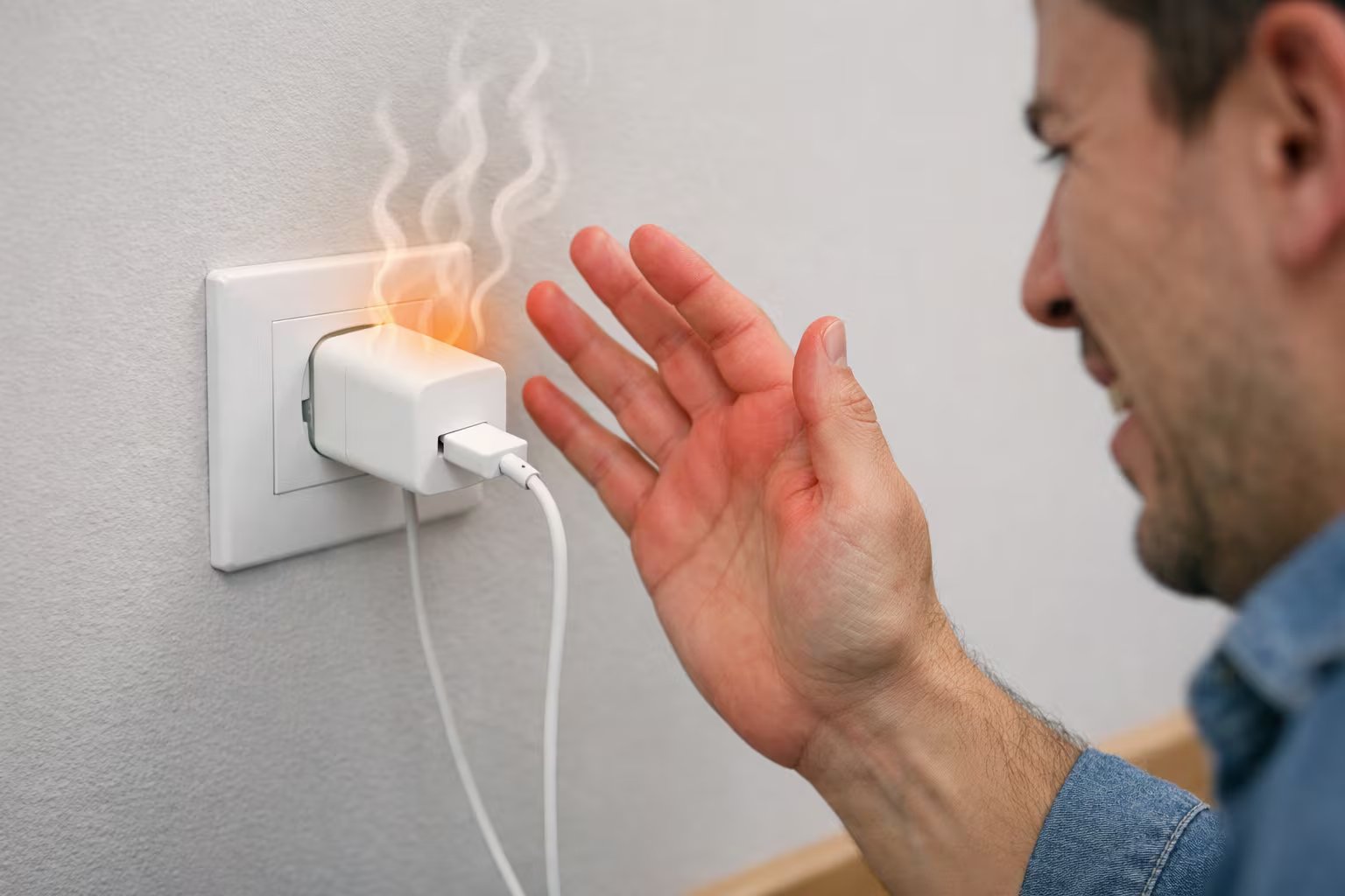Cables dañados o conexiones flojas obligan al cargador a trabajar en exceso, aumentando la temperatura y los riesgos de fallo. (Imagen Ilustrativa Infobae)
