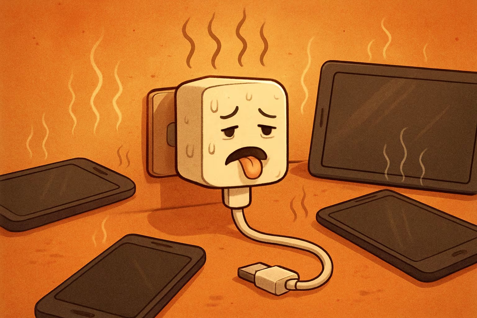 Revisar periódicamente el estado del cable y el puerto USB ayuda a prevenir esfuerzos innecesarios del cargador y excesos de calor.(Imagen Ilustrativa Infobae)