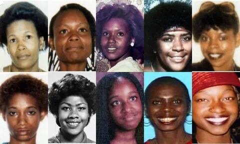 Las víctimas de Lonnie David Franklin Jr.: Debra Jackson, 29; Henrietta Wright, 34; Barbara Ware, 23; Bernita Sparks, 26; Mary Lowe, 26; Lachrica Jefferson, 22; Alicia Alexander, 18; Princess Berthomieux, 15; Valerie McCorvey, 35; Janecia Peters, 25 (AP)
