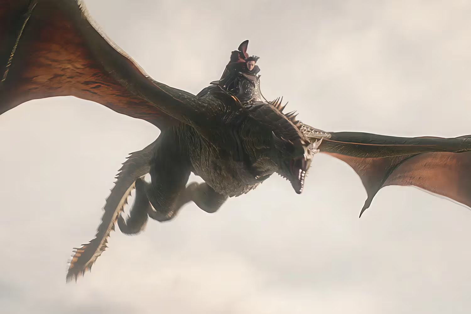 'La casa del dragón', una imagen de la tercera temporada. ¡Más dragones!