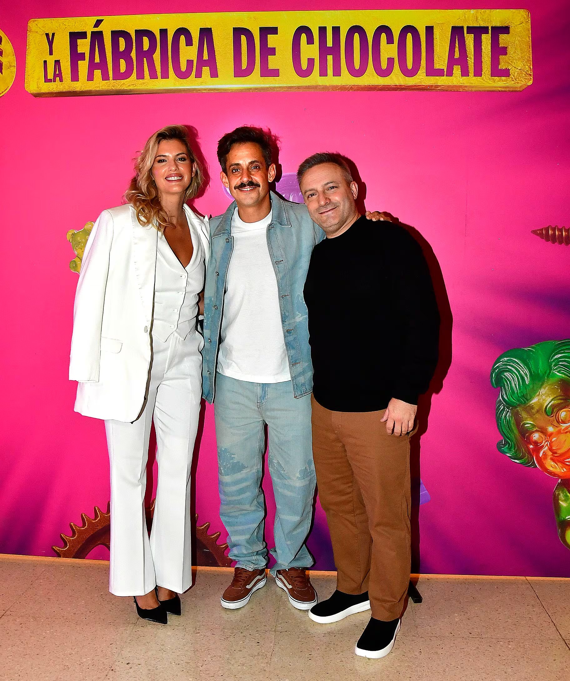 Mery del Cerro junto a Agustín Rada y Sebastián Almada (RSFOTOS)